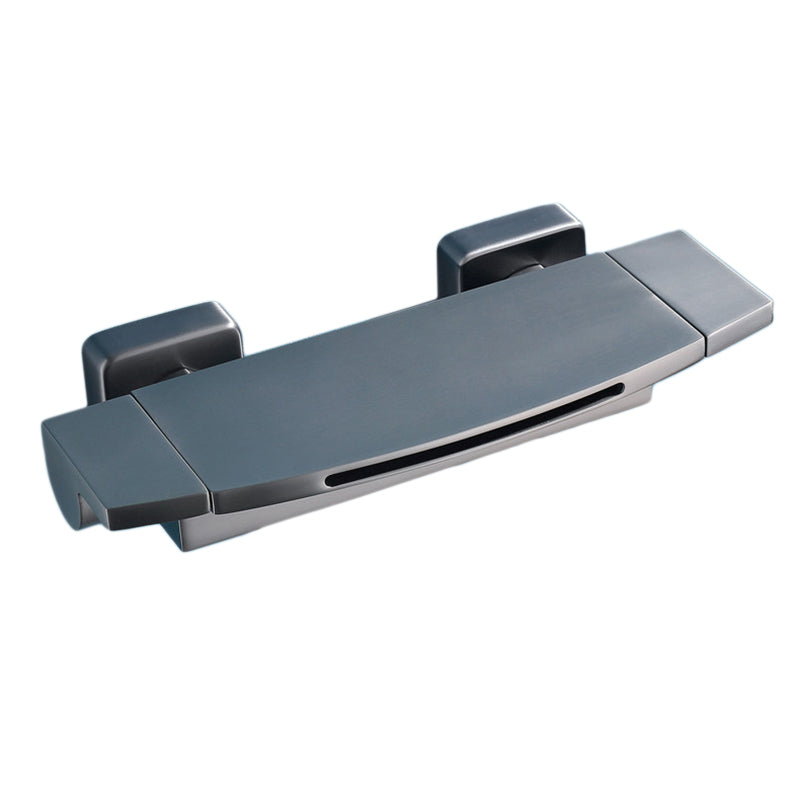 Wall Mounted Bathroom Faucet Modern Style Mental Bathroom Faucet