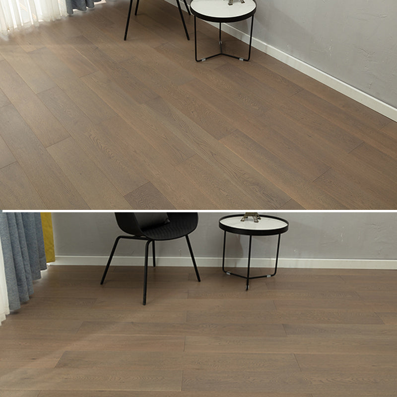 Modern Medium Laminate Flooring Natural Oak Laminate Plank Flooring