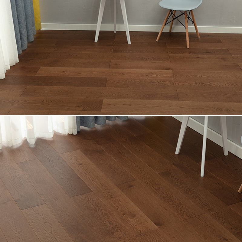 Modern Medium Laminate Flooring Natural Oak Laminate Plank Flooring