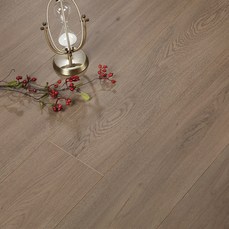 Contemporary Style Laminate Solid Wood Laminate Plank Flooring