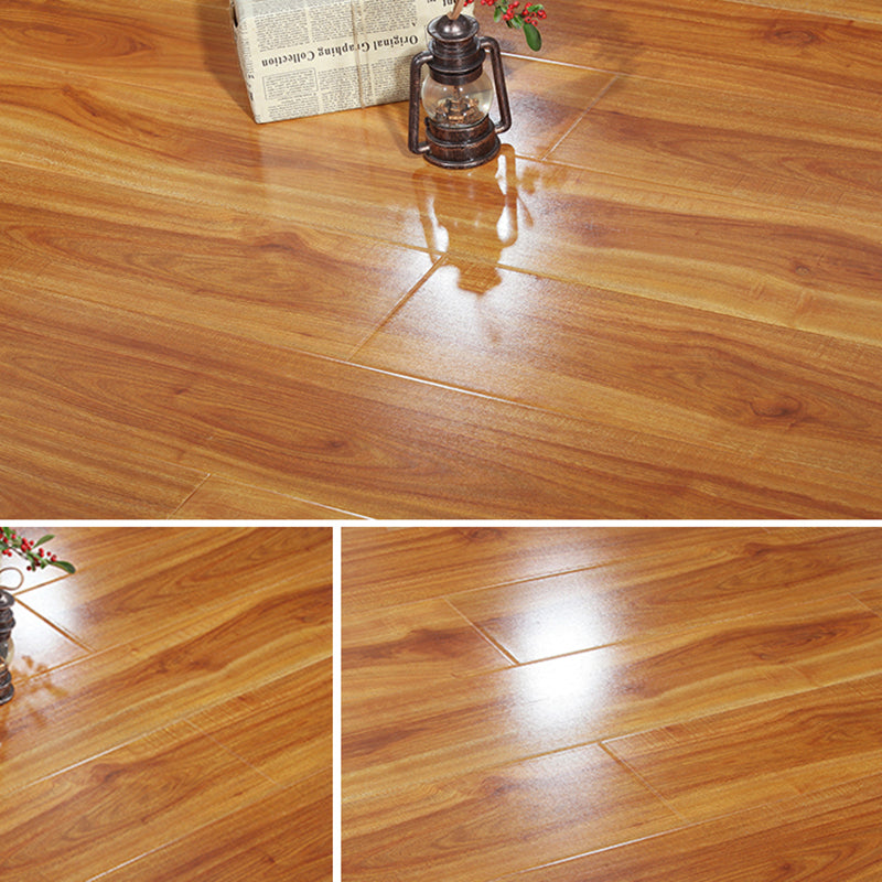 Double Click-Lock Laminate Flooring Stain Resistant Laminate Plank Flooring