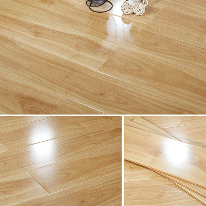 Double Click-Lock Laminate Flooring Stain Resistant Laminate Plank Flooring