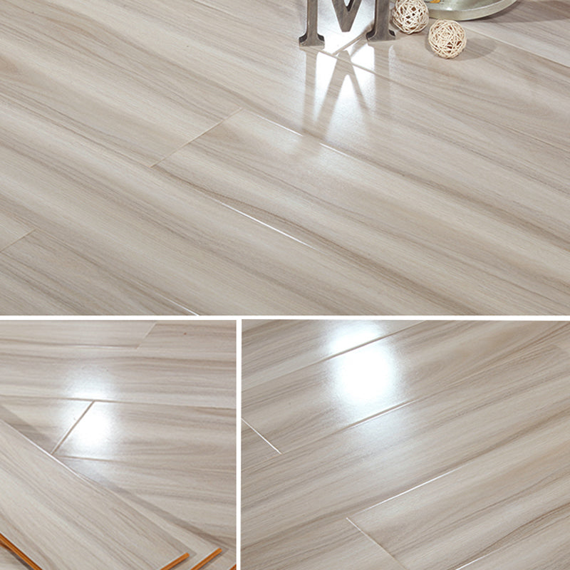 Double Click-Lock Laminate Flooring Stain Resistant Laminate Plank Flooring