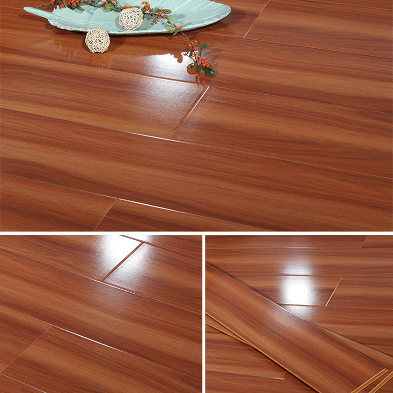 Double Click-Lock Laminate Flooring Stain Resistant Laminate Plank Flooring
