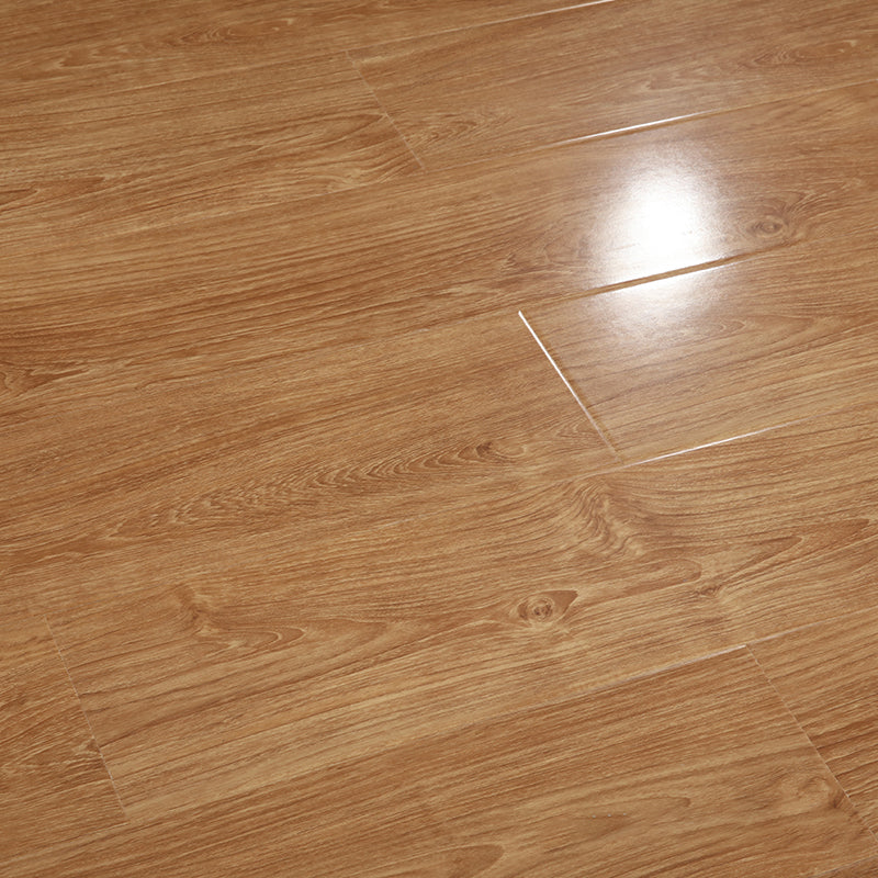 Double Click-Lock Laminate Flooring Stain Resistant Laminate Plank Flooring