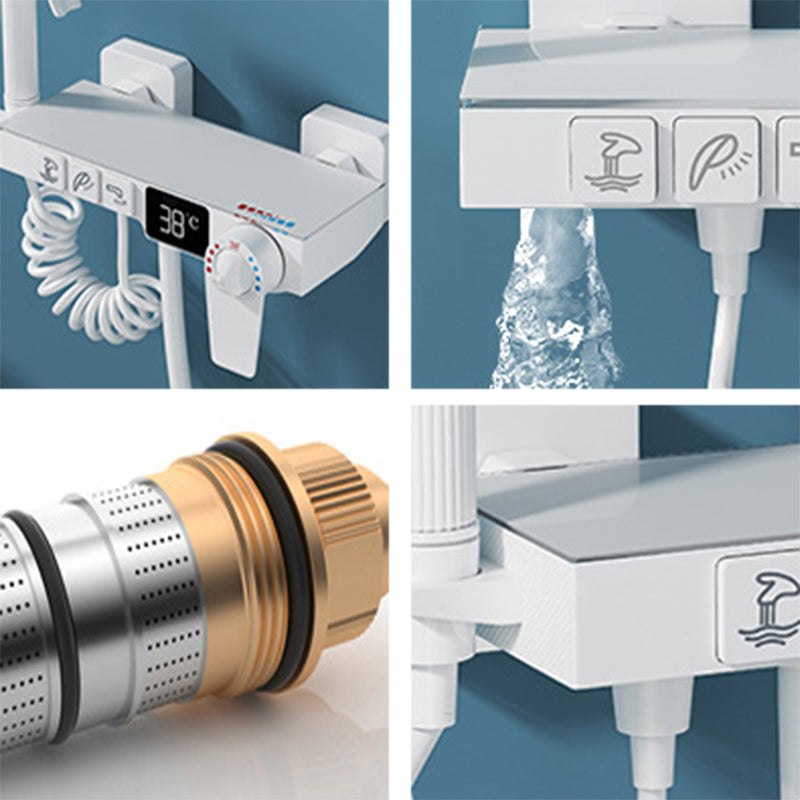 Single Hand Shower Modern Shower Faucet Wall Mounted Shower Trim