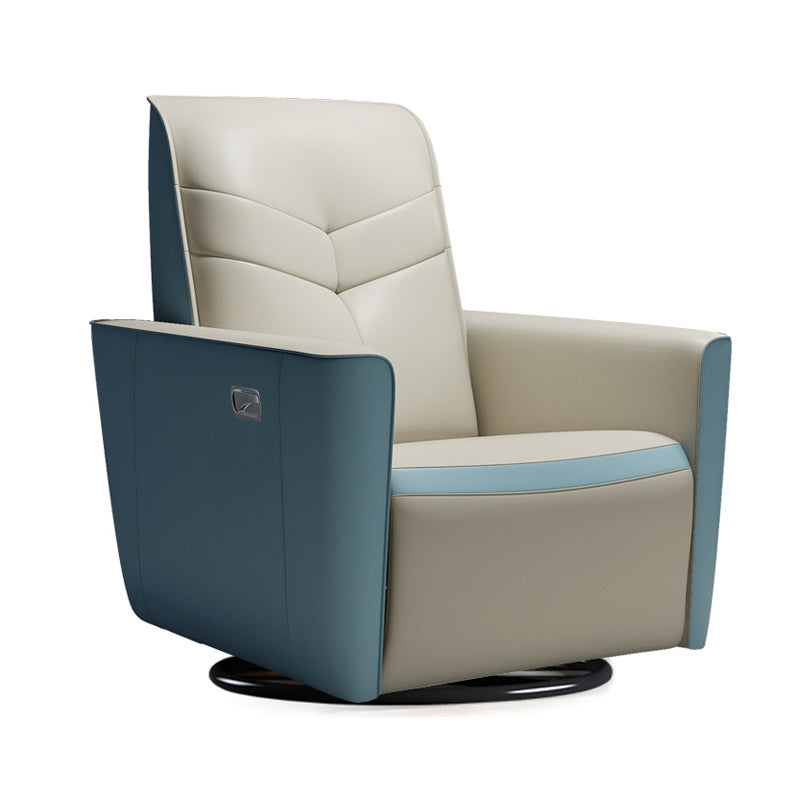 Leather Standard Recliner Modern Simple Home Single Recliner