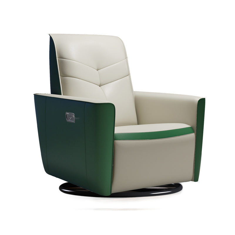 Leather Standard Recliner Modern Simple Home Single Recliner