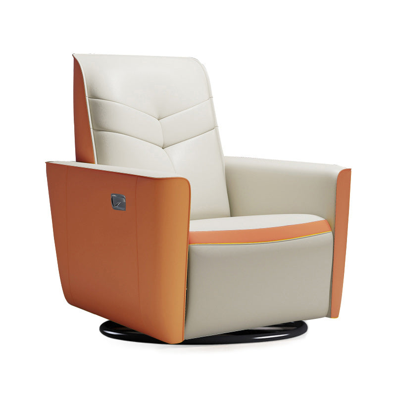 Leather Standard Recliner Modern Simple Home Single Recliner