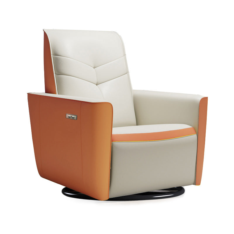 Leather Standard Recliner Modern Simple Home Single Recliner