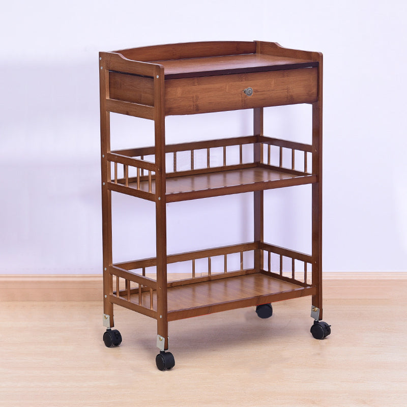 Modern Prep Table Open Storage Dining Room Rectangular Prep Table