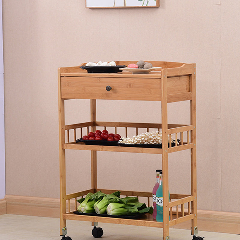 Modern Prep Table Open Storage Dining Room Rectangular Prep Table