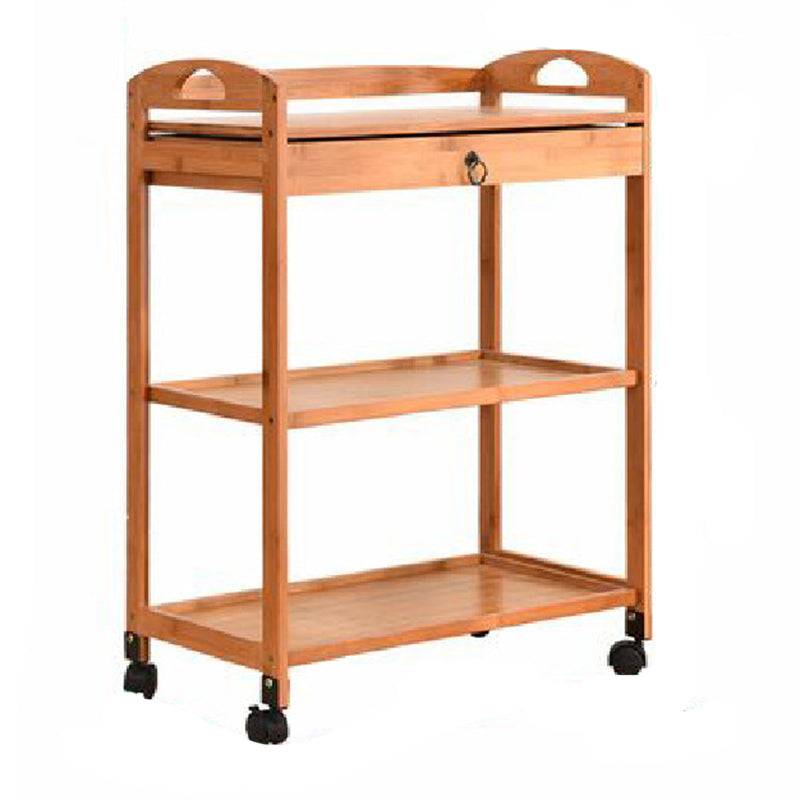 Modern Prep Table Open Storage Dining Room Rectangular Prep Table