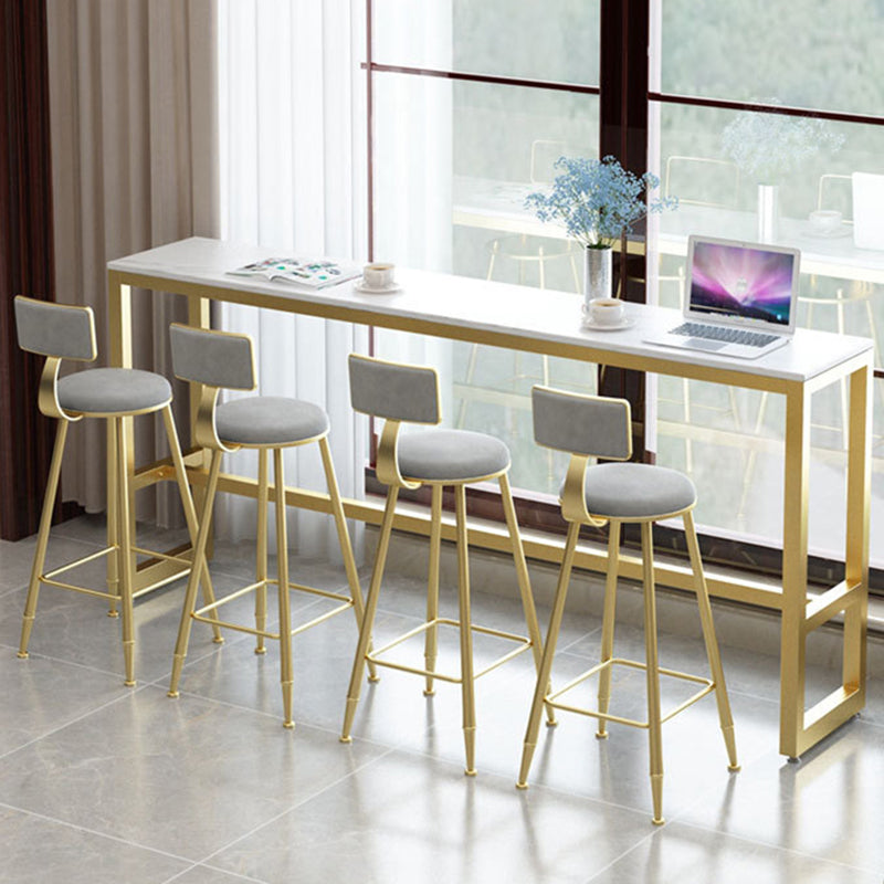 1/2/5/7/9 Pieces Pub Dining Set Modern Rectangular Table and Stool Set