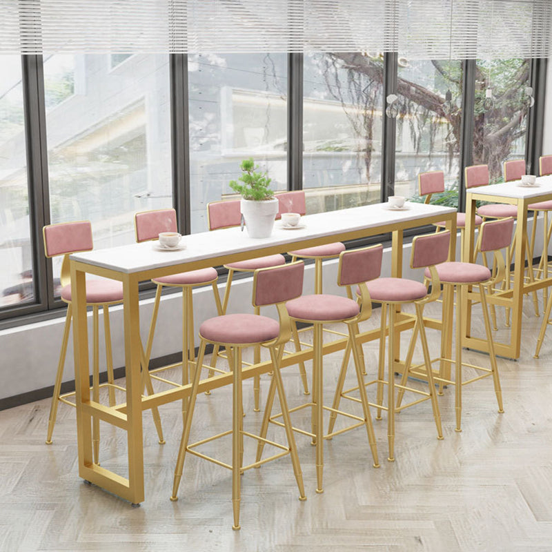 1/2/5/7/9 Pieces Pub Dining Set Modern Rectangular Table and Stool Set