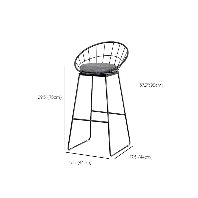 Modern Bar Table Set 1/4 Pieces Marble Counter Table with Upholstered Stools