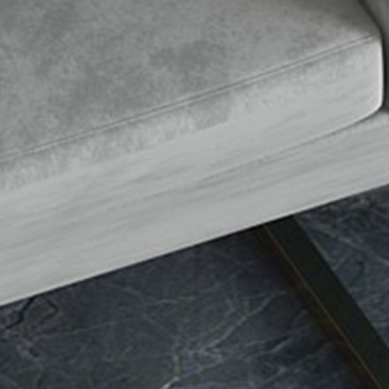 Modern Parsons Arm Chair Velvet Gold Base Dining Chair for Dining Room