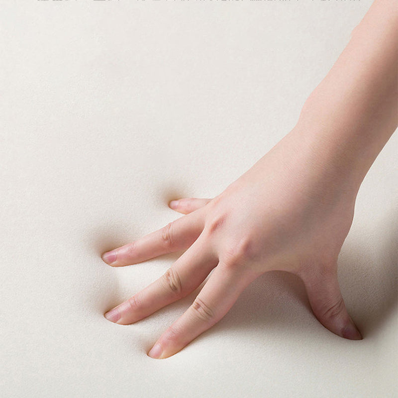 Solid Wood Side Dining Chair Open Back PU Leather Arm Chair for Home