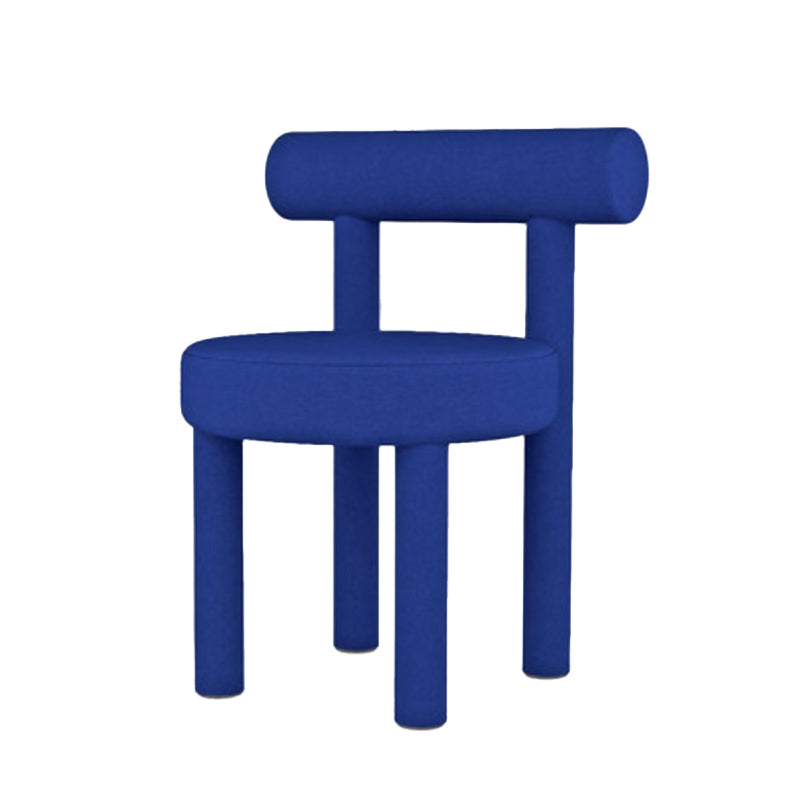 Upholstered Side Chair Open Back Dining Chair for Dining Room