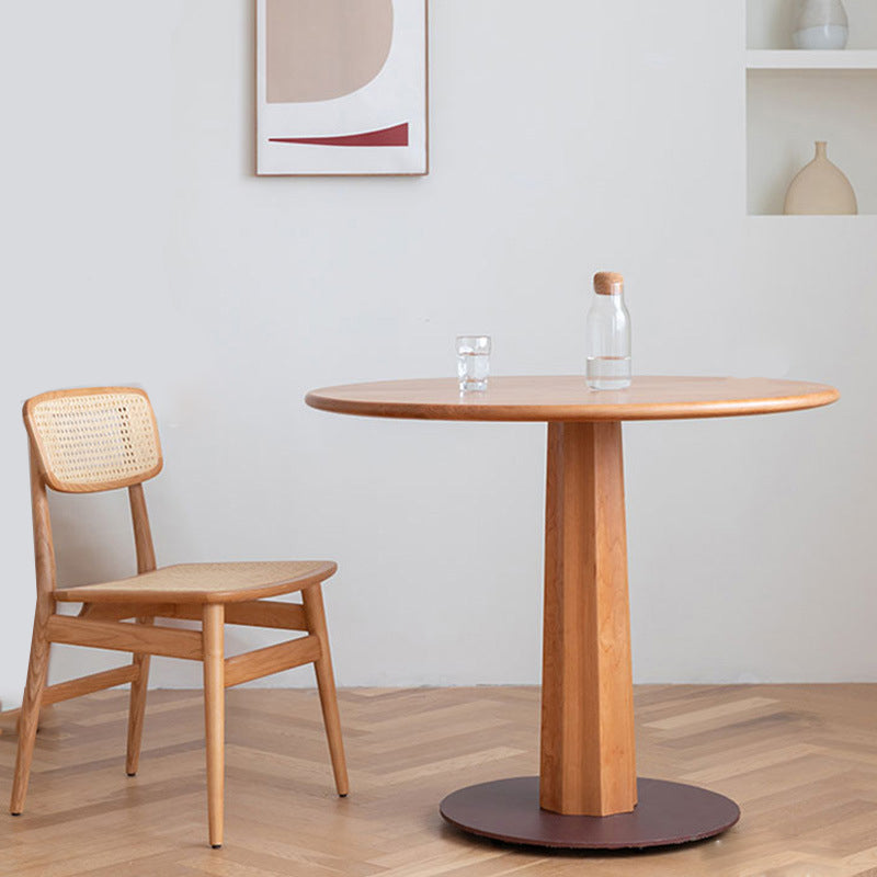 Modern Side Chair Solid Wood Armless Dining Chair for Home Use