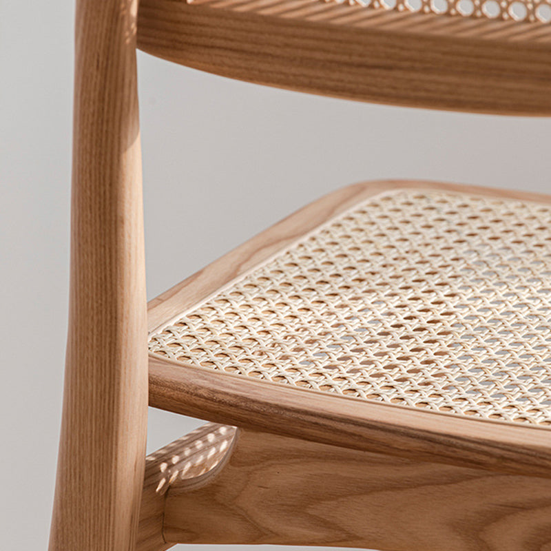 Modern Side Chair Solid Wood Armless Dining Chair for Home Use