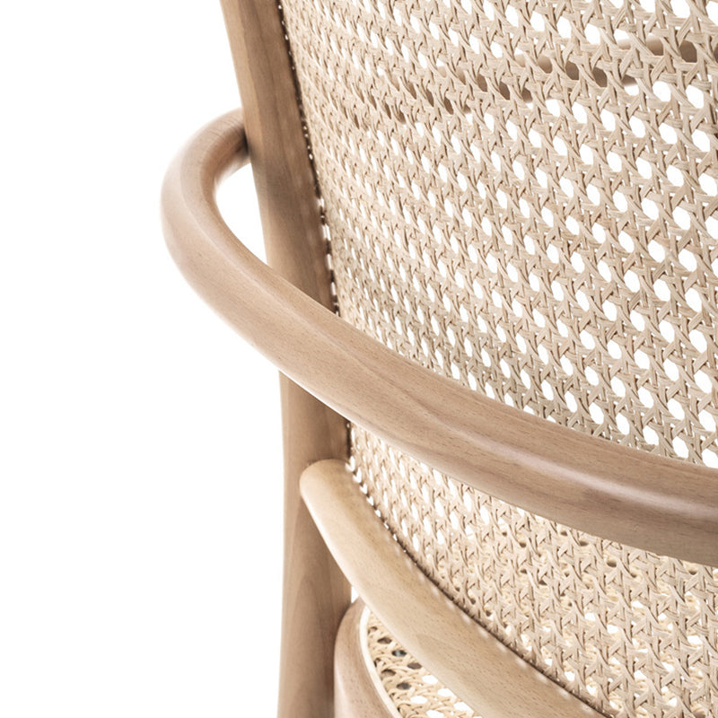 Modern Style Chair Solid Wood Open Back Dining Chair for Home