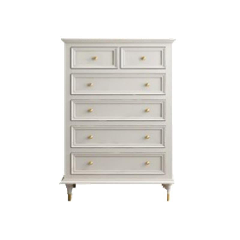 Solid Wood Storage Chest Dresser Traditional Dresser with Drawers