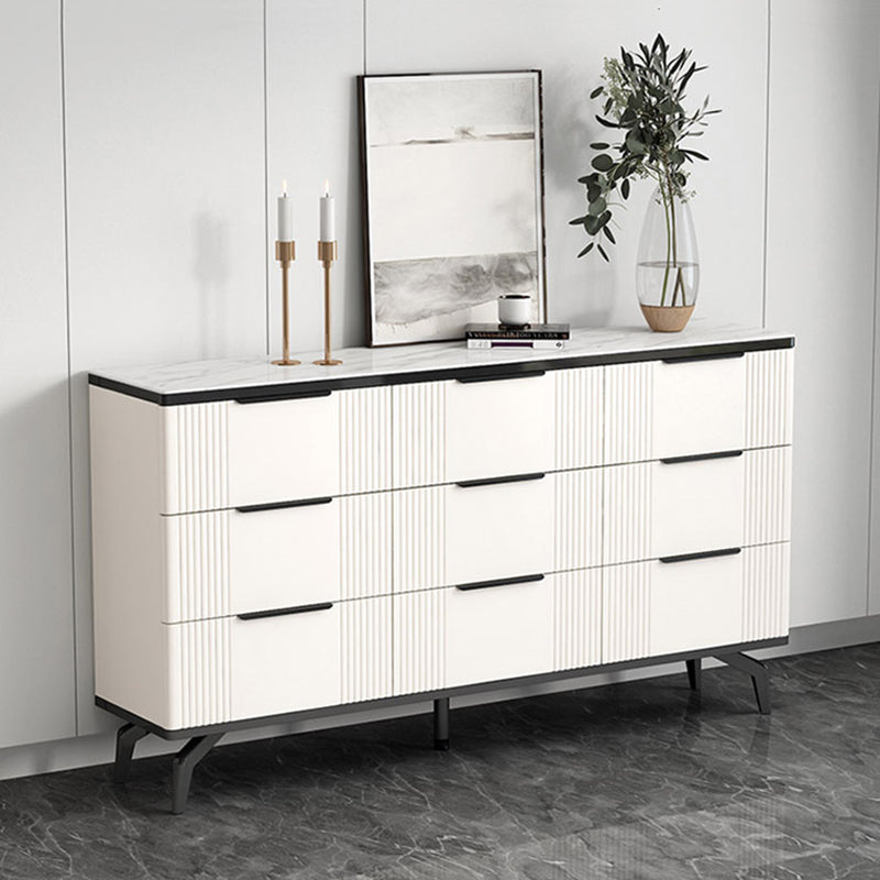 11.7-inch Width Contemporary Storage Chest Stone Storage Chest Dresser