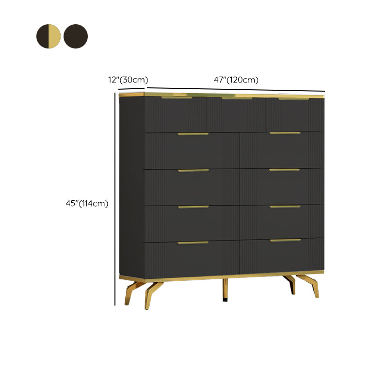 11.7-inch Width Contemporary Storage Chest Stone Storage Chest Dresser