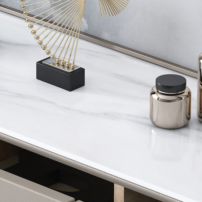 Contemporary Storage Chest Dresser Stone Dresser with 8/9 Drawers