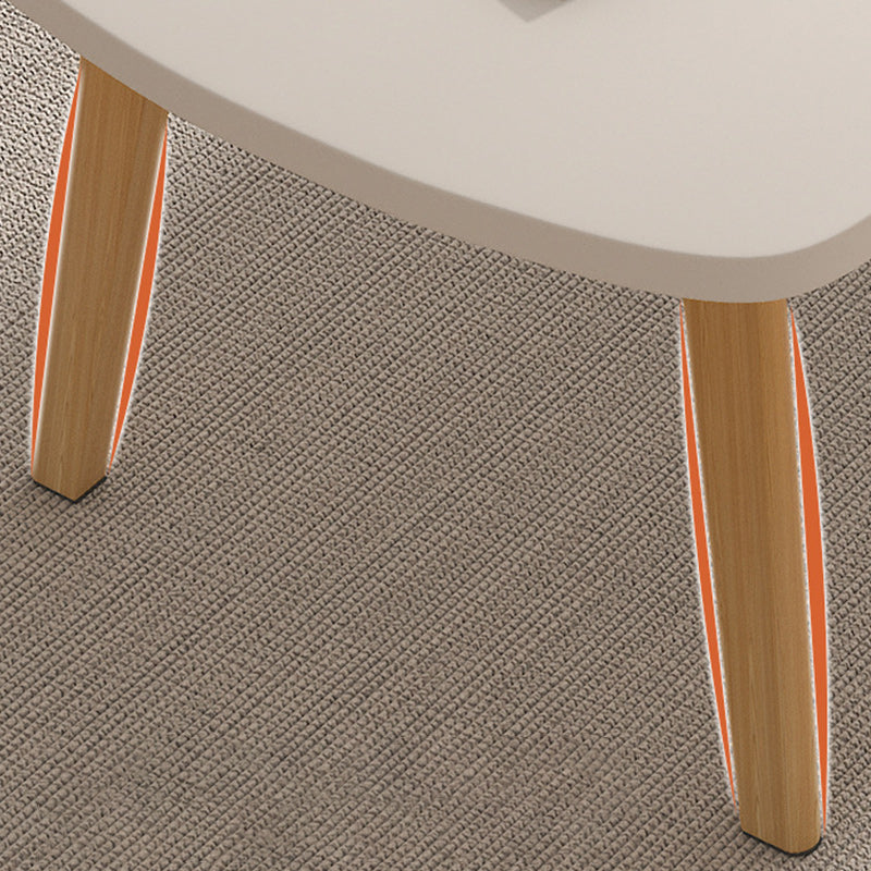 16"H Contemporary Coffee Table Folding Wooden Coffee Cocktail Table