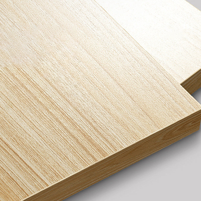 19"H Contemporary Coffee Table Wooden Coffee Cocktail Table with Storage