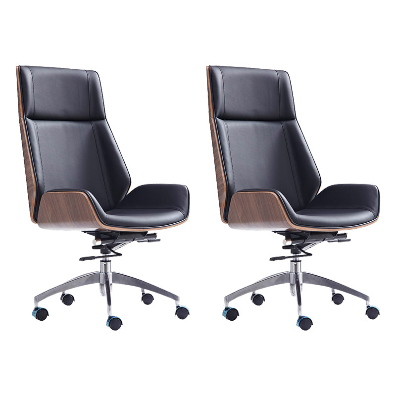 Contemporary Headrest Swivel Chair Executive High Back Office Chair