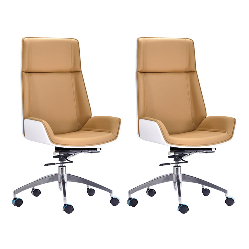 Contemporary Headrest Swivel Chair Executive High Back Office Chair