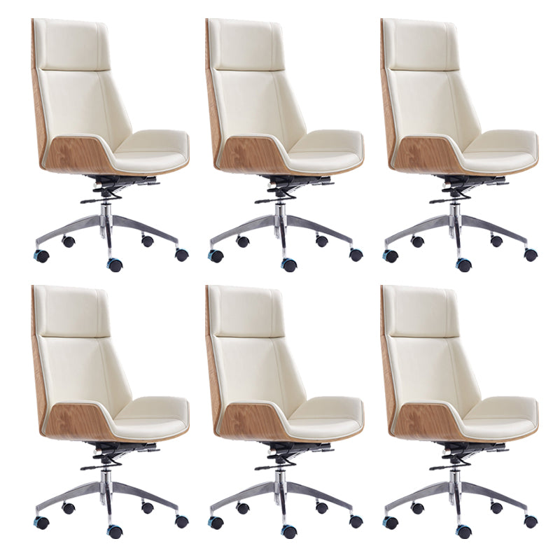 Contemporary Headrest Swivel Chair Executive High Back Office Chair