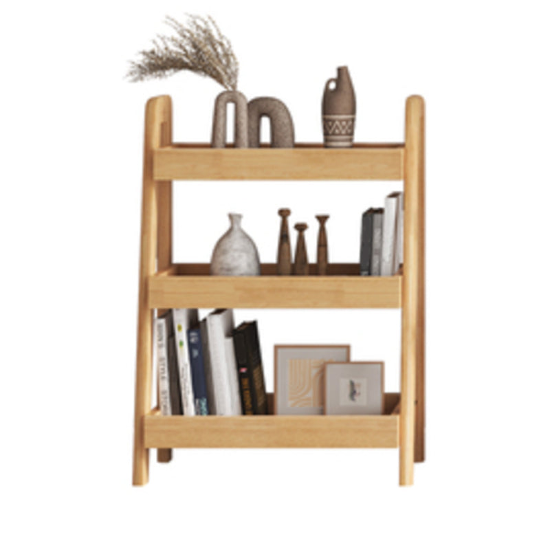 Contemporary Wood Bookshelf Standard Shelves Included Bookcase