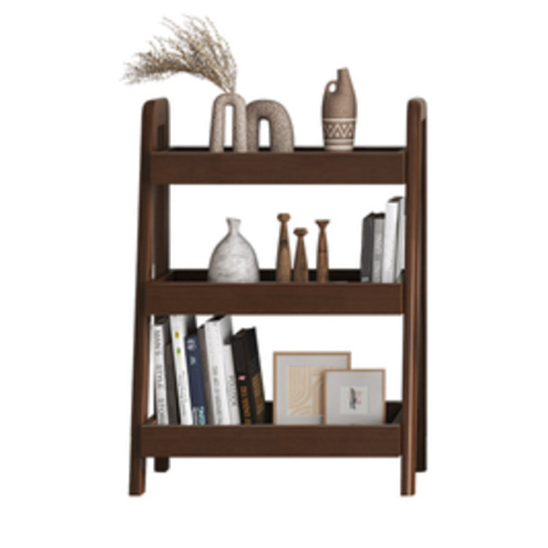 Contemporary Wood Bookshelf Standard Shelves Included Bookcase
