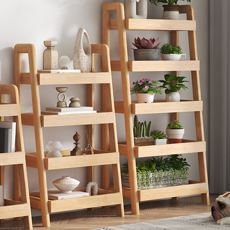 Contemporary Wood Bookshelf Standard Shelves Included Bookcase