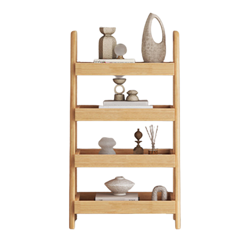 Contemporary Wood Bookshelf Standard Shelves Included Bookcase