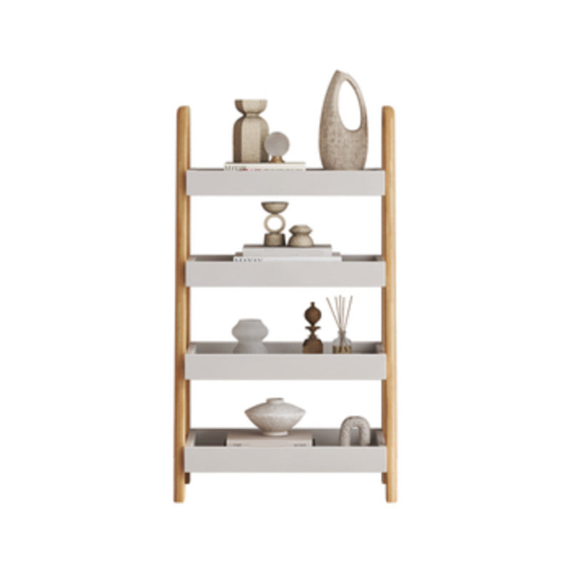 Contemporary Wood Bookshelf Standard Shelves Included Bookcase