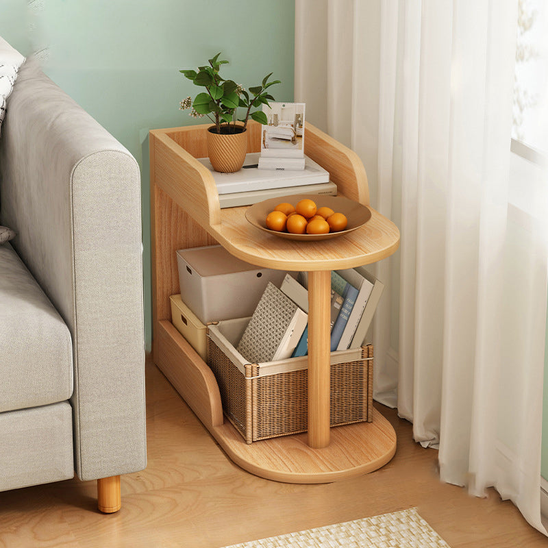 Engineered Wood Bookcase Standard Contemporary Bookshelf with Shelves