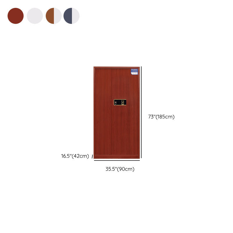 Contemporary Filing Cabinets Steel Frame Lock Vertical File Cabinets for Office