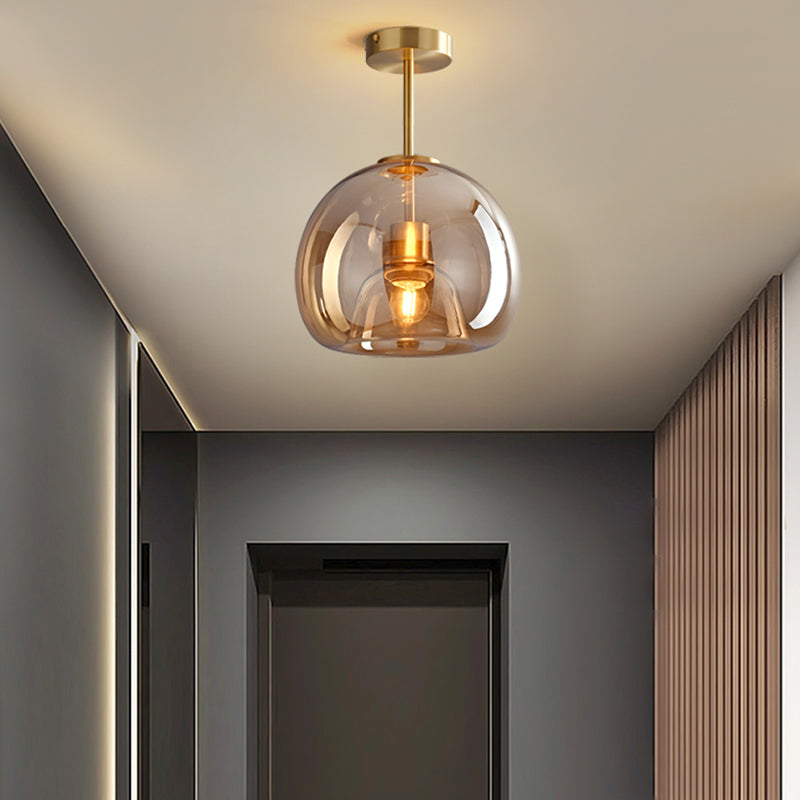 Nordic Style 1-Light Ceiling Lamp Geometry Shape Ceiling Light for Living Room