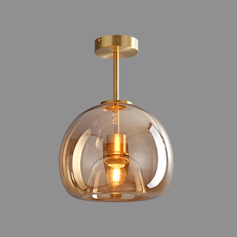 Nordic Style 1-Light Ceiling Lamp Geometry Shape Ceiling Light for Living Room