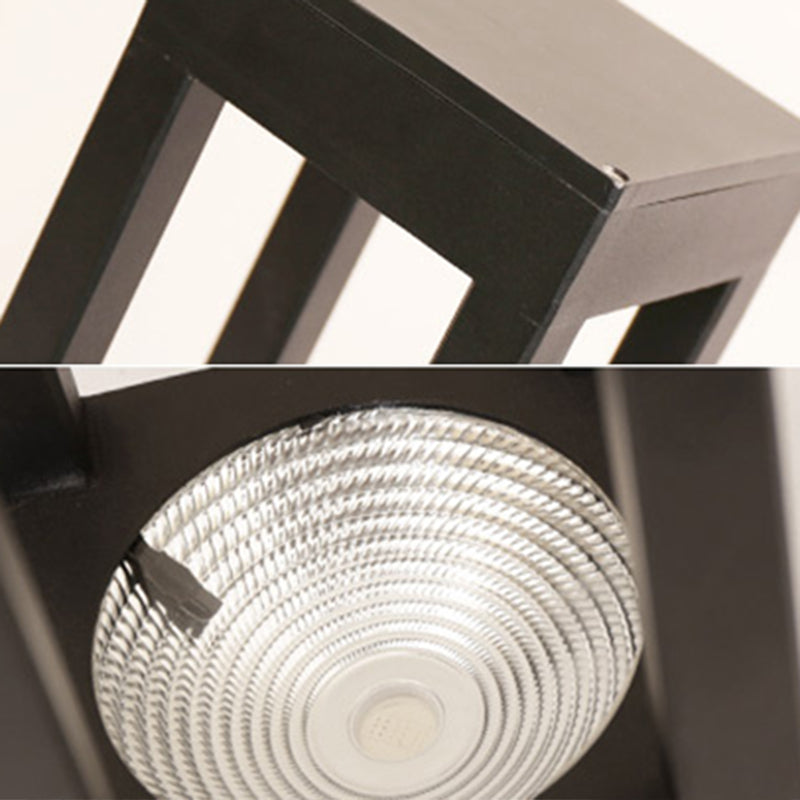 Nordic Style Aluminum Pillar Lamp Geometry Shape Pillar Light for Outdoor