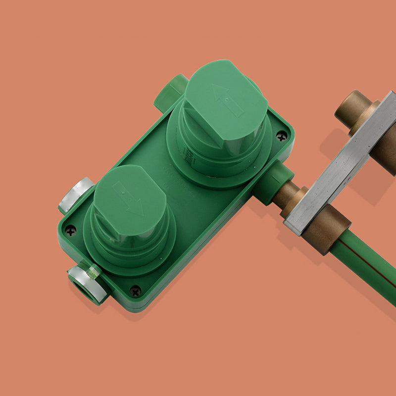 Modern Style Shower System Spot Resist Copper Wall Mounted Shower System