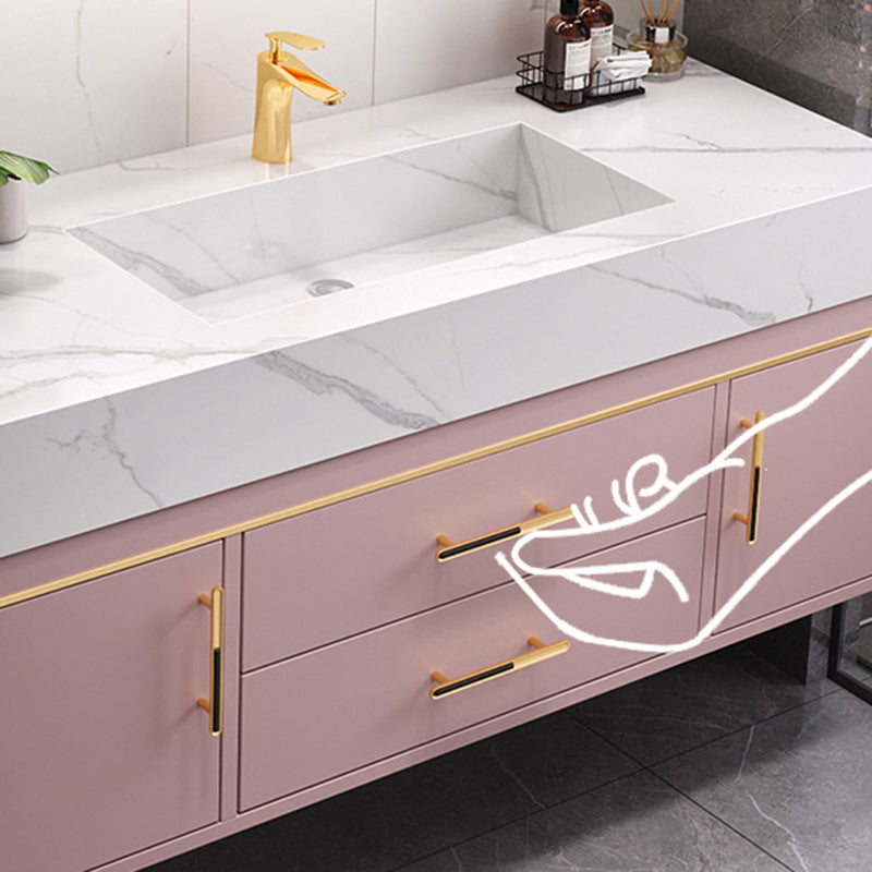 Modern Style Bathroom Vanity Set Solid Wood Bathroom Vanity Set