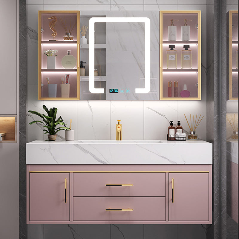 Modern Style Bathroom Vanity Set Solid Wood Bathroom Vanity Set