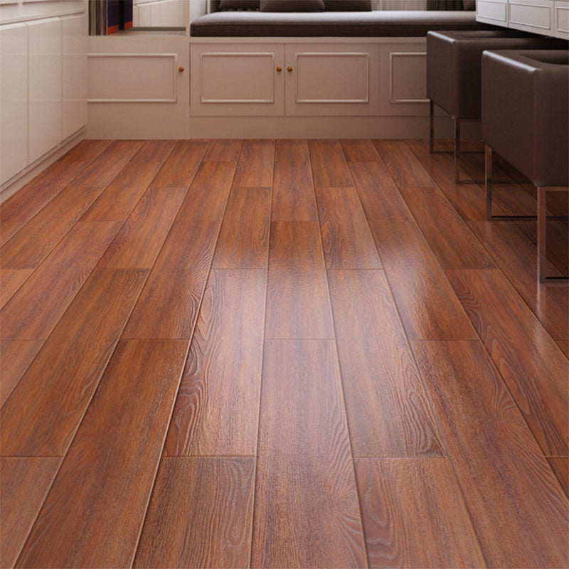 Solid Wood Laminate Floor Modern Style Laminate Floor with Scratch Resistant