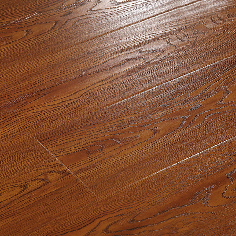 Solid Wood Laminate Floor Modern Style Laminate Floor with Scratch Resistant